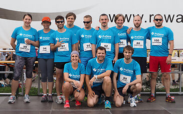PreSens Team at REWAG Company Run 2015
