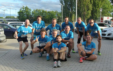 PreSens Team at the REWAG Company Run 2017