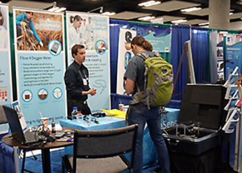 PreSens Booth at the 2014 Ocean Science Meeting